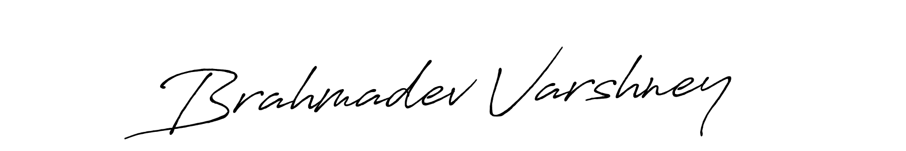 Antro_Vectra_Bolder is a professional signature style that is perfect for those who want to add a touch of class to their signature. It is also a great choice for those who want to make their signature more unique. Get Brahmadev Varshney name to fancy signature for free. Brahmadev Varshney signature style 7 images and pictures png