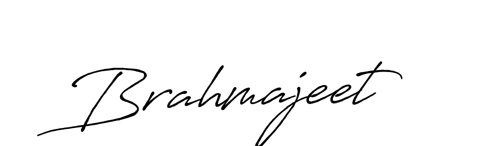 Create a beautiful signature design for name Brahmajeet. With this signature (Antro_Vectra_Bolder) fonts, you can make a handwritten signature for free. Brahmajeet signature style 7 images and pictures png