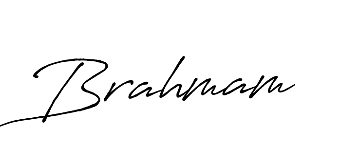 You should practise on your own different ways (Antro_Vectra_Bolder) to write your name (Brahmam) in signature. don't let someone else do it for you. Brahmam signature style 7 images and pictures png