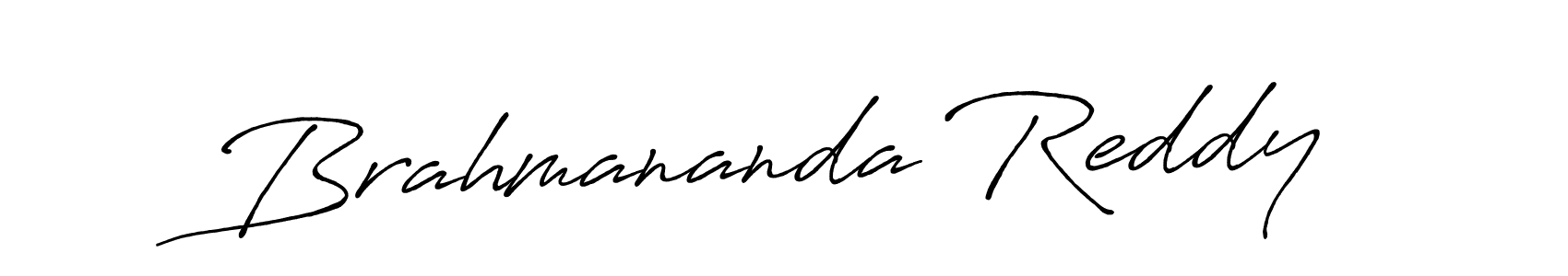 Design your own signature with our free online signature maker. With this signature software, you can create a handwritten (Antro_Vectra_Bolder) signature for name Brahmananda Reddy. Brahmananda Reddy signature style 7 images and pictures png