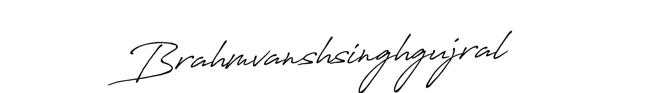 Make a beautiful signature design for name Brahmvanshsinghgujral. With this signature (Antro_Vectra_Bolder) style, you can create a handwritten signature for free. Brahmvanshsinghgujral signature style 7 images and pictures png