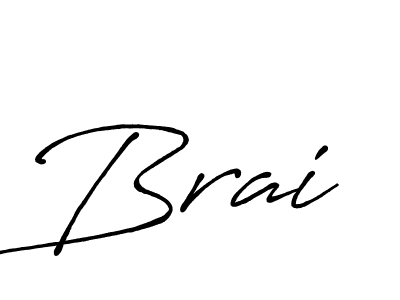 Antro_Vectra_Bolder is a professional signature style that is perfect for those who want to add a touch of class to their signature. It is also a great choice for those who want to make their signature more unique. Get Brai name to fancy signature for free. Brai signature style 7 images and pictures png