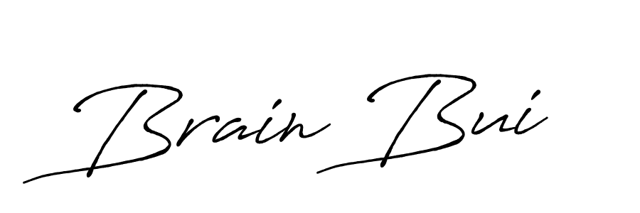 Once you've used our free online signature maker to create your best signature Antro_Vectra_Bolder style, it's time to enjoy all of the benefits that Brain Bui name signing documents. Brain Bui signature style 7 images and pictures png