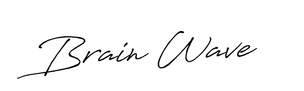 Design your own signature with our free online signature maker. With this signature software, you can create a handwritten (Antro_Vectra_Bolder) signature for name Brain Wave. Brain Wave signature style 7 images and pictures png