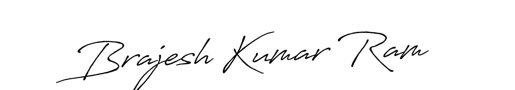 How to make Brajesh Kumar Ram signature? Antro_Vectra_Bolder is a professional autograph style. Create handwritten signature for Brajesh Kumar Ram name. Brajesh Kumar Ram signature style 7 images and pictures png