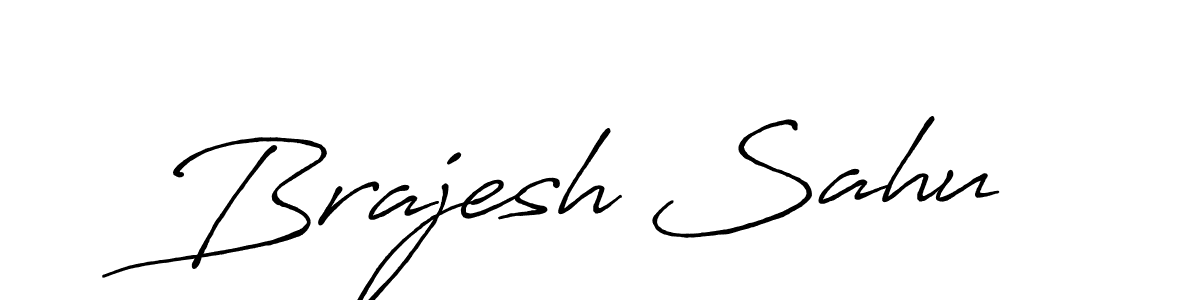 How to make Brajesh Sahu signature? Antro_Vectra_Bolder is a professional autograph style. Create handwritten signature for Brajesh Sahu name. Brajesh Sahu signature style 7 images and pictures png