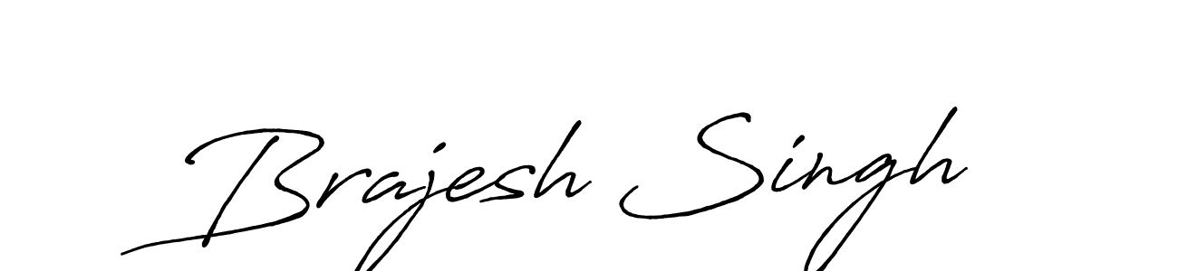 How to make Brajesh Singh name signature. Use Antro_Vectra_Bolder style for creating short signs online. This is the latest handwritten sign. Brajesh Singh signature style 7 images and pictures png