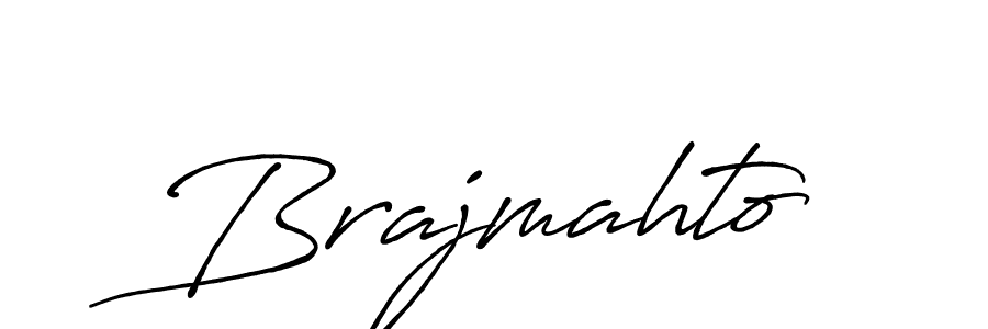 Design your own signature with our free online signature maker. With this signature software, you can create a handwritten (Antro_Vectra_Bolder) signature for name Brajmahto. Brajmahto signature style 7 images and pictures png