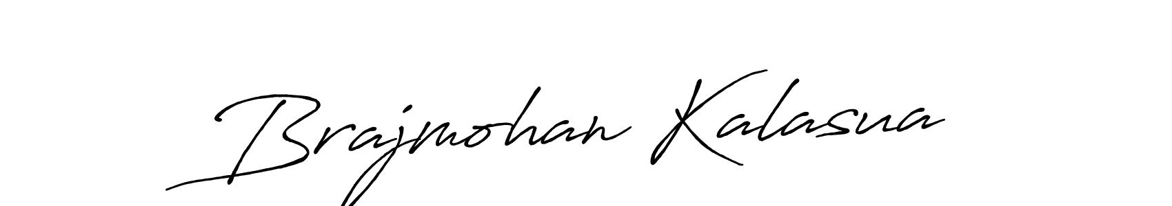 Also we have Brajmohan Kalasua name is the best signature style. Create professional handwritten signature collection using Antro_Vectra_Bolder autograph style. Brajmohan Kalasua signature style 7 images and pictures png