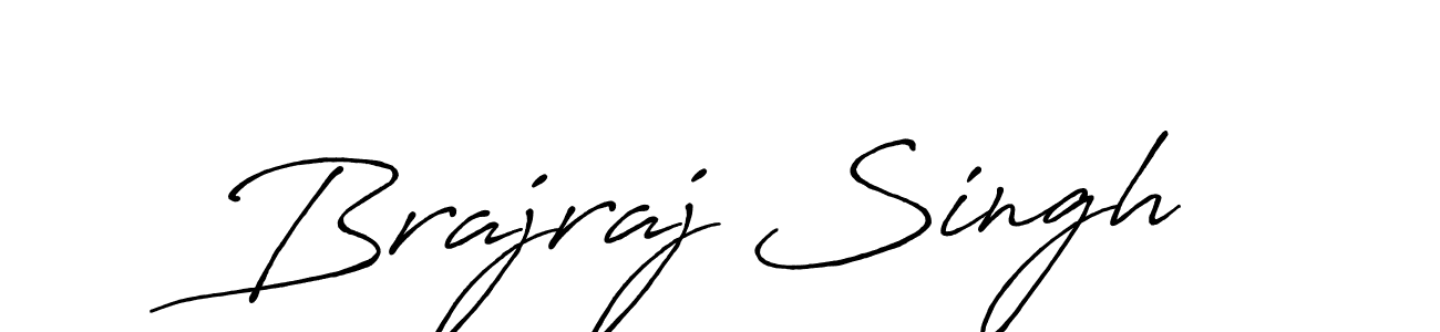 Create a beautiful signature design for name Brajraj Singh. With this signature (Antro_Vectra_Bolder) fonts, you can make a handwritten signature for free. Brajraj Singh signature style 7 images and pictures png
