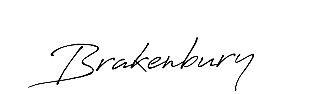 Create a beautiful signature design for name Brakenbury. With this signature (Antro_Vectra_Bolder) fonts, you can make a handwritten signature for free. Brakenbury signature style 7 images and pictures png