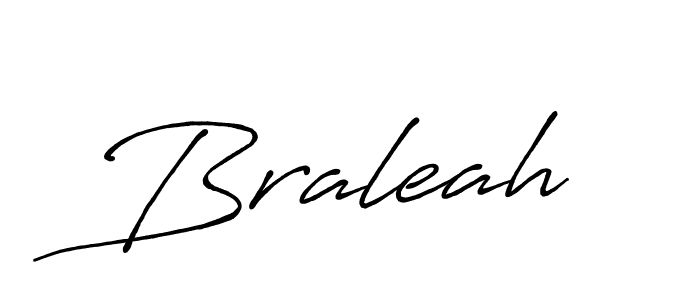 Use a signature maker to create a handwritten signature online. With this signature software, you can design (Antro_Vectra_Bolder) your own signature for name Braleah. Braleah signature style 7 images and pictures png