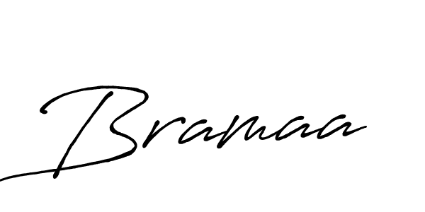 You should practise on your own different ways (Antro_Vectra_Bolder) to write your name (Bramaa) in signature. don't let someone else do it for you. Bramaa signature style 7 images and pictures png