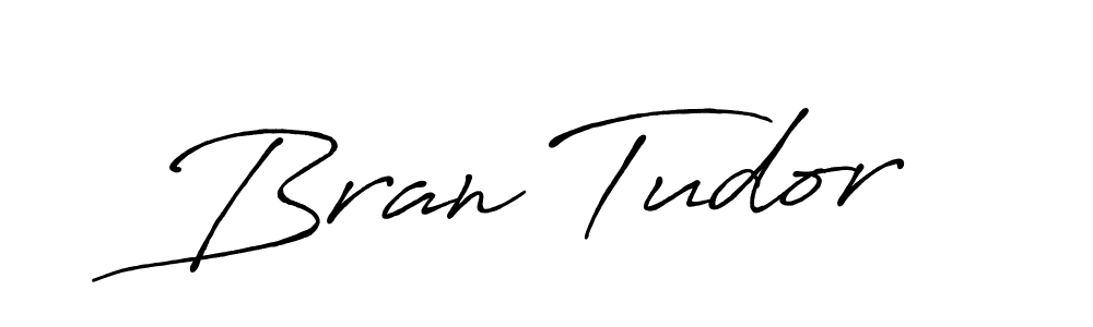 Use a signature maker to create a handwritten signature online. With this signature software, you can design (Antro_Vectra_Bolder) your own signature for name Bran Tudor. Bran Tudor signature style 7 images and pictures png