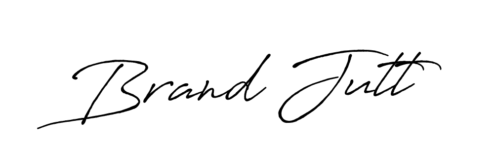 Similarly Antro_Vectra_Bolder is the best handwritten signature design. Signature creator online .You can use it as an online autograph creator for name Brand Jutt. Brand Jutt signature style 7 images and pictures png