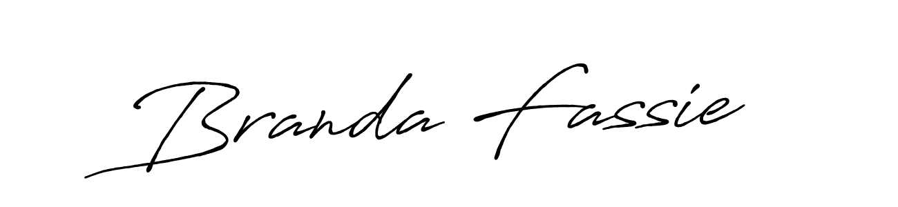 It looks lik you need a new signature style for name Branda Fassie. Design unique handwritten (Antro_Vectra_Bolder) signature with our free signature maker in just a few clicks. Branda Fassie signature style 7 images and pictures png