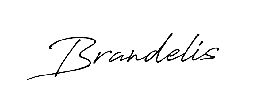 Make a beautiful signature design for name Brandelis. With this signature (Antro_Vectra_Bolder) style, you can create a handwritten signature for free. Brandelis signature style 7 images and pictures png