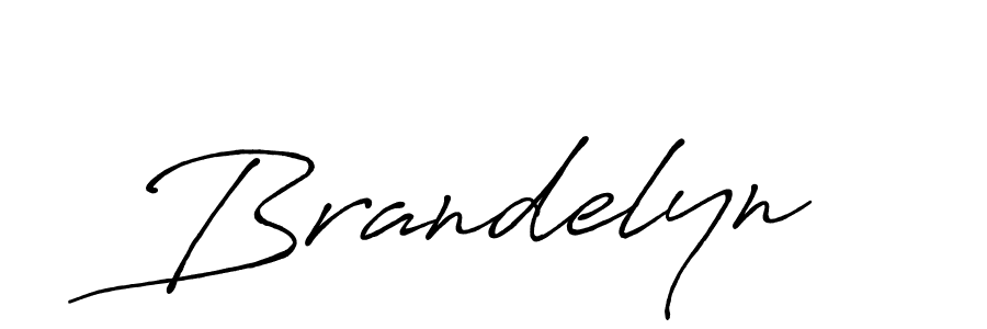 Create a beautiful signature design for name Brandelyn. With this signature (Antro_Vectra_Bolder) fonts, you can make a handwritten signature for free. Brandelyn signature style 7 images and pictures png