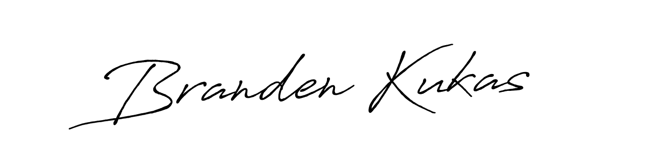 Branden Kukas stylish signature style. Best Handwritten Sign (Antro_Vectra_Bolder) for my name. Handwritten Signature Collection Ideas for my name Branden Kukas. Branden Kukas signature style 7 images and pictures png