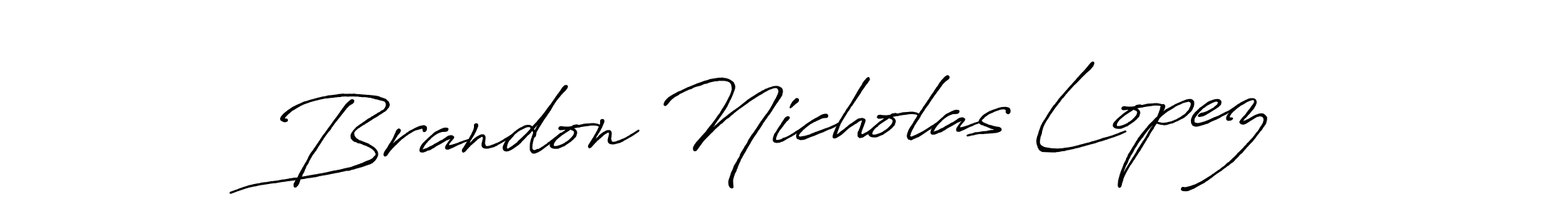 Also You can easily find your signature by using the search form. We will create Brandon Nicholas Lopez name handwritten signature images for you free of cost using Antro_Vectra_Bolder sign style. Brandon Nicholas Lopez signature style 7 images and pictures png