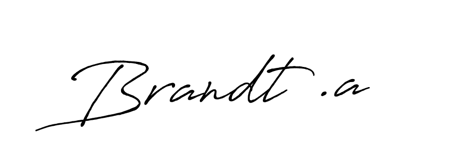 Also we have Brandt .a name is the best signature style. Create professional handwritten signature collection using Antro_Vectra_Bolder autograph style. Brandt .a signature style 7 images and pictures png