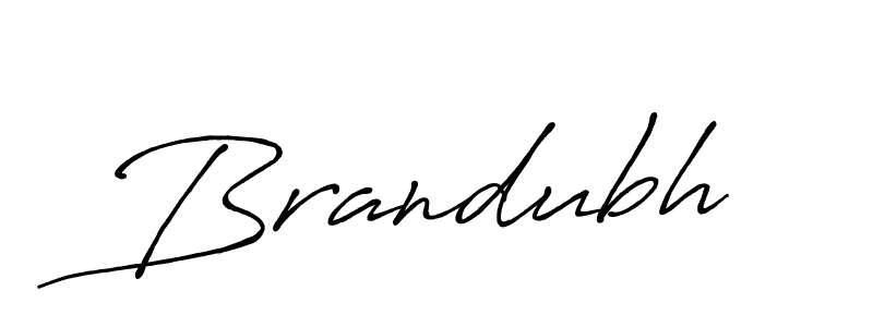 Design your own signature with our free online signature maker. With this signature software, you can create a handwritten (Antro_Vectra_Bolder) signature for name Brandubh. Brandubh signature style 7 images and pictures png