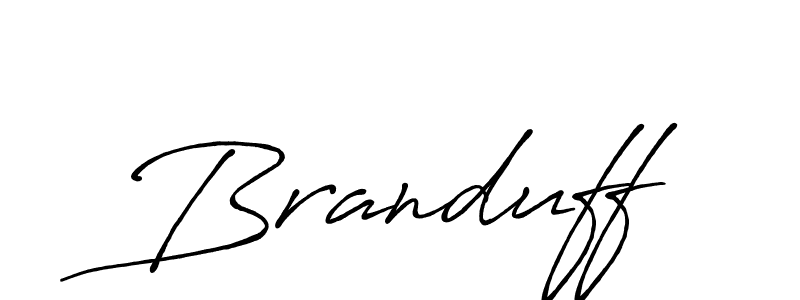 How to make Branduff signature? Antro_Vectra_Bolder is a professional autograph style. Create handwritten signature for Branduff name. Branduff signature style 7 images and pictures png