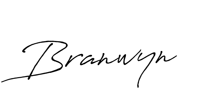 Make a beautiful signature design for name Branwyn. With this signature (Antro_Vectra_Bolder) style, you can create a handwritten signature for free. Branwyn signature style 7 images and pictures png