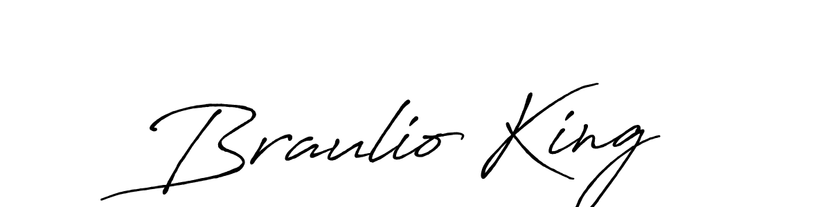 Once you've used our free online signature maker to create your best signature Antro_Vectra_Bolder style, it's time to enjoy all of the benefits that Braulio King name signing documents. Braulio King signature style 7 images and pictures png