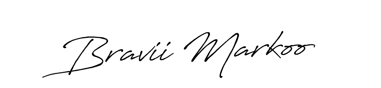 Best and Professional Signature Style for Bravii Markoo. Antro_Vectra_Bolder Best Signature Style Collection. Bravii Markoo signature style 7 images and pictures png