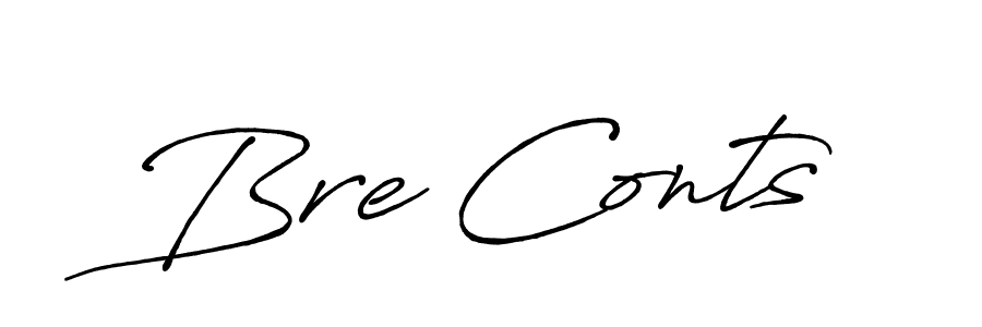 Design your own signature with our free online signature maker. With this signature software, you can create a handwritten (Antro_Vectra_Bolder) signature for name Bre Conts. Bre Conts signature style 7 images and pictures png