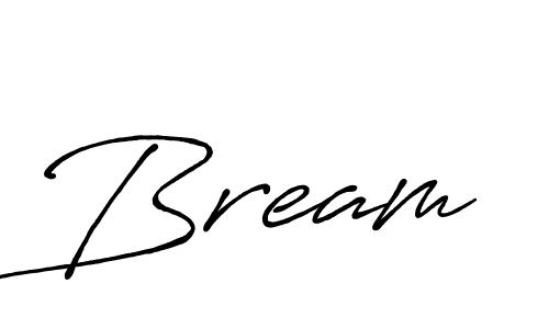 Once you've used our free online signature maker to create your best signature Antro_Vectra_Bolder style, it's time to enjoy all of the benefits that Bream name signing documents. Bream signature style 7 images and pictures png