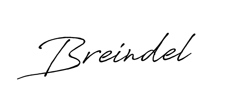 Design your own signature with our free online signature maker. With this signature software, you can create a handwritten (Antro_Vectra_Bolder) signature for name Breindel. Breindel signature style 7 images and pictures png