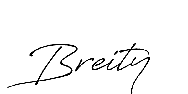 Design your own signature with our free online signature maker. With this signature software, you can create a handwritten (Antro_Vectra_Bolder) signature for name Breity. Breity signature style 7 images and pictures png