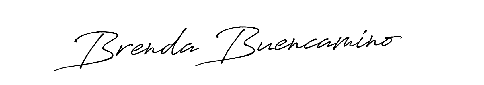 How to make Brenda Buencamino name signature. Use Antro_Vectra_Bolder style for creating short signs online. This is the latest handwritten sign. Brenda Buencamino signature style 7 images and pictures png