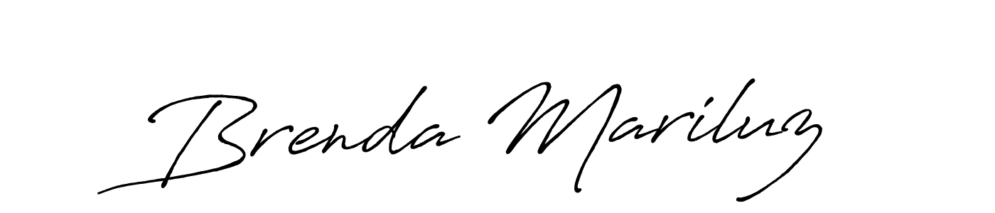 Here are the top 10 professional signature styles for the name Brenda Mariluz. These are the best autograph styles you can use for your name. Brenda Mariluz signature style 7 images and pictures png