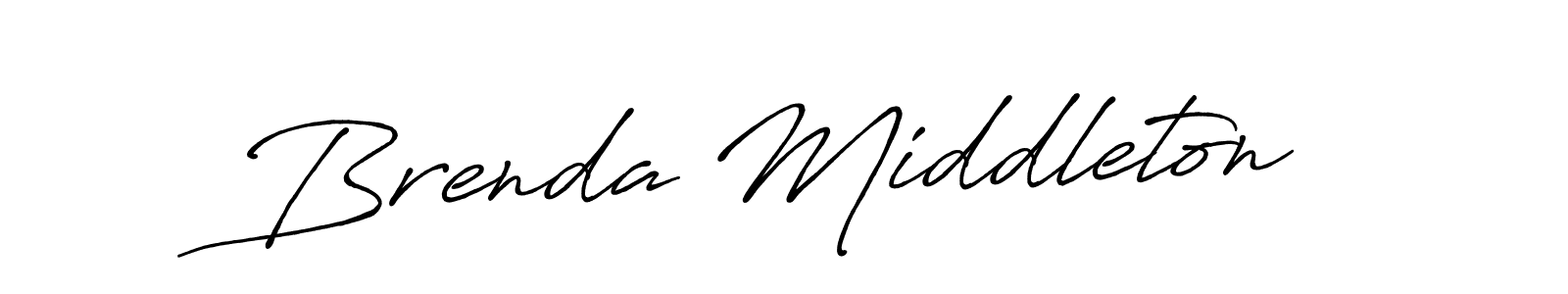 Antro_Vectra_Bolder is a professional signature style that is perfect for those who want to add a touch of class to their signature. It is also a great choice for those who want to make their signature more unique. Get Brenda Middleton name to fancy signature for free. Brenda Middleton signature style 7 images and pictures png