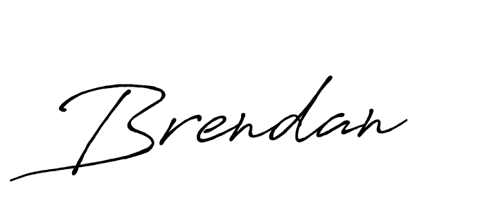 How to make Brendan name signature. Use Antro_Vectra_Bolder style for creating short signs online. This is the latest handwritten sign. Brendan signature style 7 images and pictures png