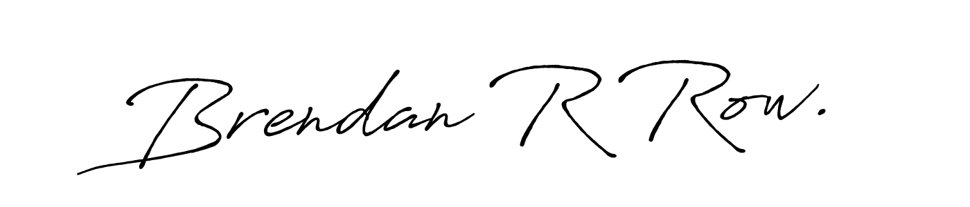 Similarly Antro_Vectra_Bolder is the best handwritten signature design. Signature creator online .You can use it as an online autograph creator for name Brendan R Row.. Brendan R Row. signature style 7 images and pictures png