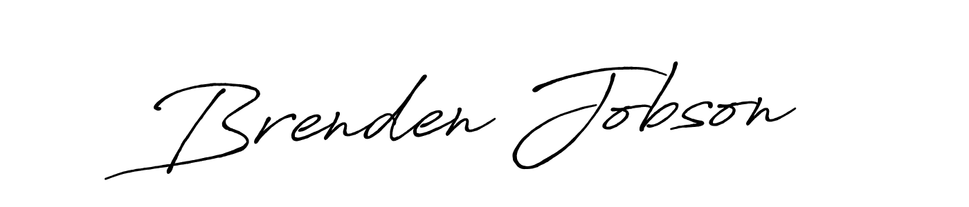Best and Professional Signature Style for Brenden Jobson. Antro_Vectra_Bolder Best Signature Style Collection. Brenden Jobson signature style 7 images and pictures png