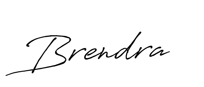 How to make Brendra name signature. Use Antro_Vectra_Bolder style for creating short signs online. This is the latest handwritten sign. Brendra signature style 7 images and pictures png