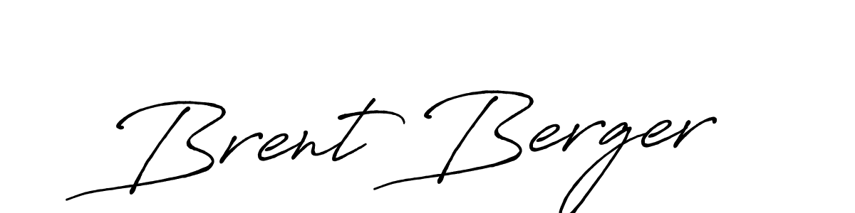 The best way (Antro_Vectra_Bolder) to make a short signature is to pick only two or three words in your name. The name Brent Berger include a total of six letters. For converting this name. Brent Berger signature style 7 images and pictures png