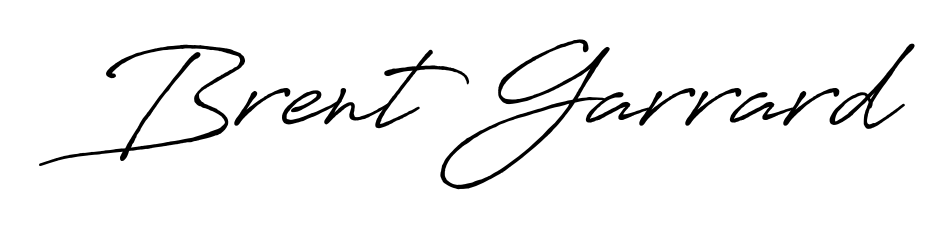 Enhance your business communications with Brent Garrard signature in Antro_Vectra_Bolder lettering. Clean, modern, and universally compatible. Brent Garrard signature style 7 images and pictures png