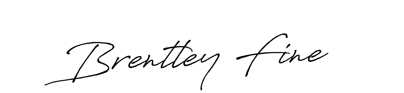 The best way (Antro_Vectra_Bolder) to make a short signature is to pick only two or three words in your name. The name Brentley Fine include a total of six letters. For converting this name. Brentley Fine signature style 7 images and pictures png