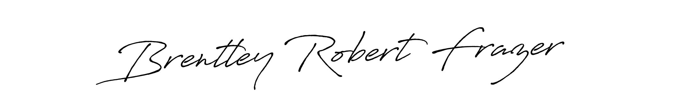 Brentley Robert Frazer stylish signature style. Best Handwritten Sign (Antro_Vectra_Bolder) for my name. Handwritten Signature Collection Ideas for my name Brentley Robert Frazer. Brentley Robert Frazer signature style 7 images and pictures png