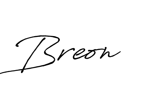 Also You can easily find your signature by using the search form. We will create Breon name handwritten signature images for you free of cost using Antro_Vectra_Bolder sign style. Breon signature style 7 images and pictures png