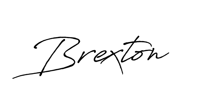 Design your own signature with our free online signature maker. With this signature software, you can create a handwritten (Antro_Vectra_Bolder) signature for name Brexton. Brexton signature style 7 images and pictures png