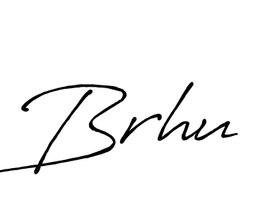 Create a beautiful signature design for name Brhu. With this signature (Antro_Vectra_Bolder) fonts, you can make a handwritten signature for free. Brhu signature style 7 images and pictures png