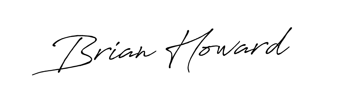 Also You can easily find your signature by using the search form. We will create Brian Howard name handwritten signature images for you free of cost using Antro_Vectra_Bolder sign style. Brian Howard signature style 7 images and pictures png