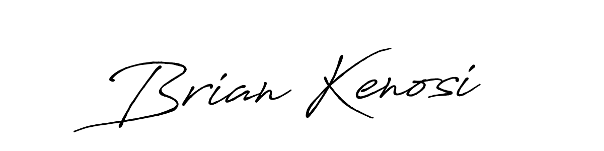 The best way (Antro_Vectra_Bolder) to make a short signature is to pick only two or three words in your name. The name Brian Kenosi include a total of six letters. For converting this name. Brian Kenosi signature style 7 images and pictures png